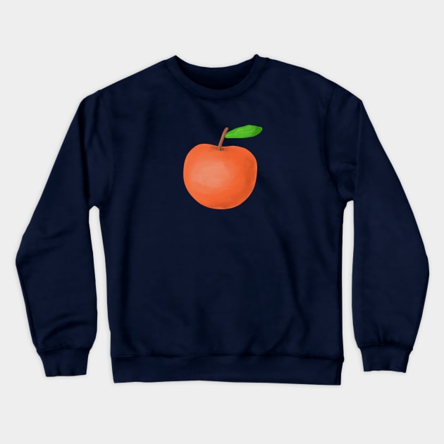 Red apple Crewneck Sweatshirt by EvgeniiV